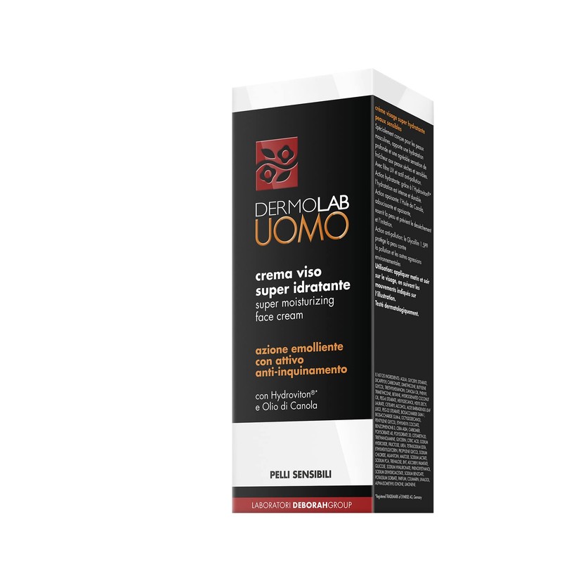 Dermolab Uomo Super Moisturizing Face Cream for Sensitive Skin Deep