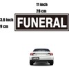 Funeral Car Magnets - Automotive Magnet for Procession | Funeral