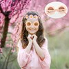 12Pcs Hippie Boho Flower Sunglasses Headbands Costume Set 60s Festival