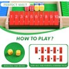 Wooden Shut the Box Dice Game for Family Game Nights