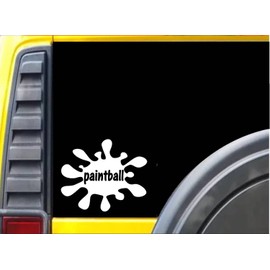 Paintball Splatter K672 6 inch sticker decal