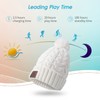 August EPA30 – Bluetooth Mütze mit Bommel – Winter Beanie