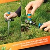 GRÜNTEK Circular Arc Lawn Sprinkler with Adjustable Irrigation Area and