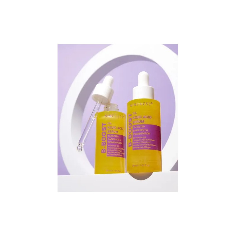 Sérum Antimanchas Nineless B-Boost con 1% Ácido Kójico y Niacinamida