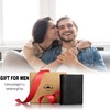 Stealth Mode Leather Trifold RFID Wallet For Men With Flip