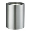 Modern Small Satin Silver Chrome LED Uplighter Table, Floor Lamp