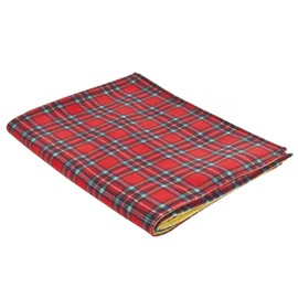 Ability Superstore Red Royal Stewart Water Resistant Cosy Blanket