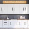 Onateel 30 Pack 5 Inch Cabinet Handles Matte Black Cabinet