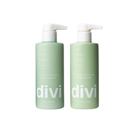 Divi Hydrating Shampoo and Conditioner Set, 2 x 12 oz, Moisturizing for Thicker Hair