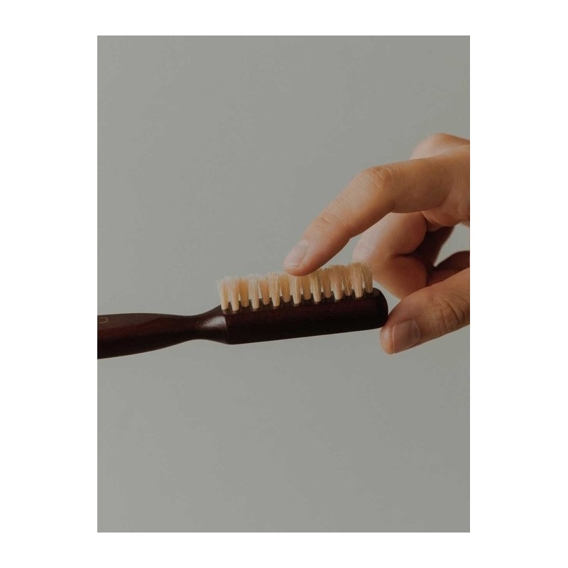 Natural bristle fine hair brush / 천연모 잔머리 브러쉬