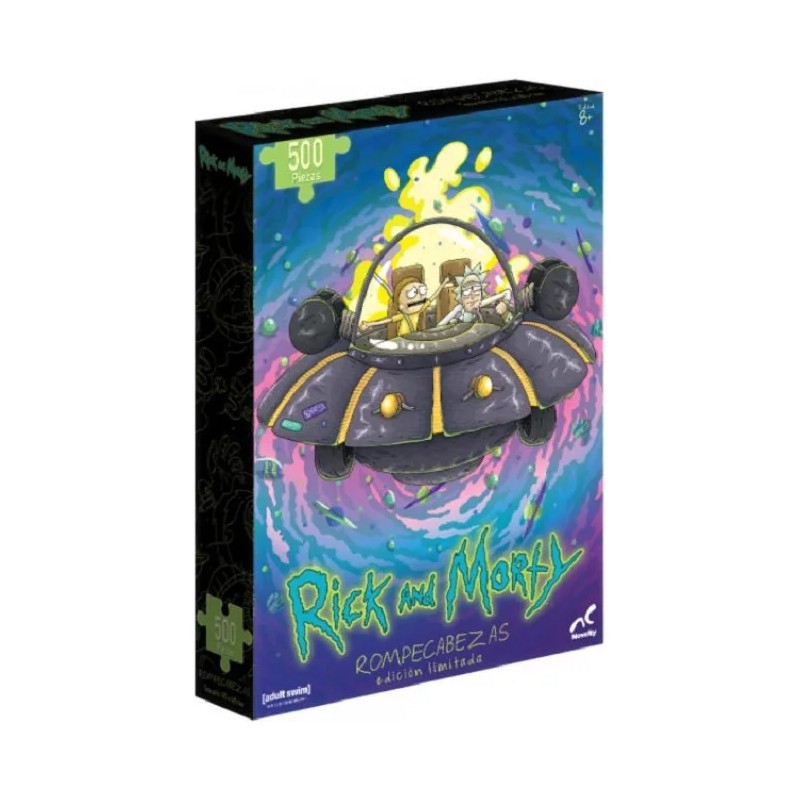 Novelty Rick And Morty Jca-2899 Rompecabezas 500 Pz 50x68 Cm