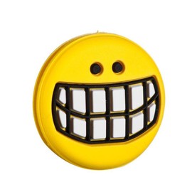 Biluer Tennis Vibration Damper, 16 Pieces, Tennis Racket Damper, Smile, Face Design, Tennis, Shock-Absorbing, Gifts for Tennis Fans