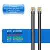 Jozzai RJ12 Phone Cable, 3.3FT 4Pack, 6P6C, Male to Male