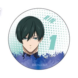 Magikaru Department Store Can Badge Blue Rock Itoshi Rin (1)