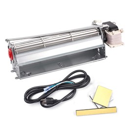 Adviace Replacement FK12 Fireplace Blower Kit for Regency, Majestic, Vermont Castings, Temco, Lennox, Fireplaces, Fan Blower Kit for Majestic 39BDVTRN, 39BDVR RN, 33BDVR, 910-331/P Fan Motor Blower