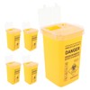 FRCOLOR Razor Blade Disposal Box 5pcs Disposal Container Home Salon
