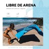 CXJYSD Toalla De Playa De Microfibra Sin Arena, Toalla De
