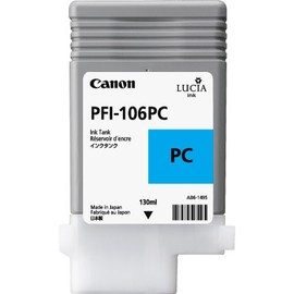 Canon 6625B001AA Photo Cyan Ink Tank 130 ml Photo Cyan Ink Tank 130 ml IPF6400