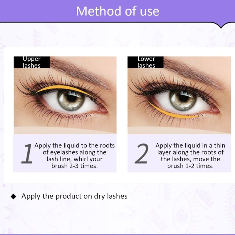 BIOAQUA Eyebrow Eyelash Hairline Beard Lengthening Liquid Soft Brush Thickness
