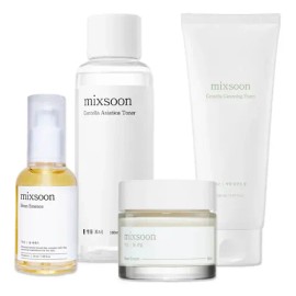 Mixsoon Kit de Cuidado Facial - Limpieza + Esencia + Hidratación