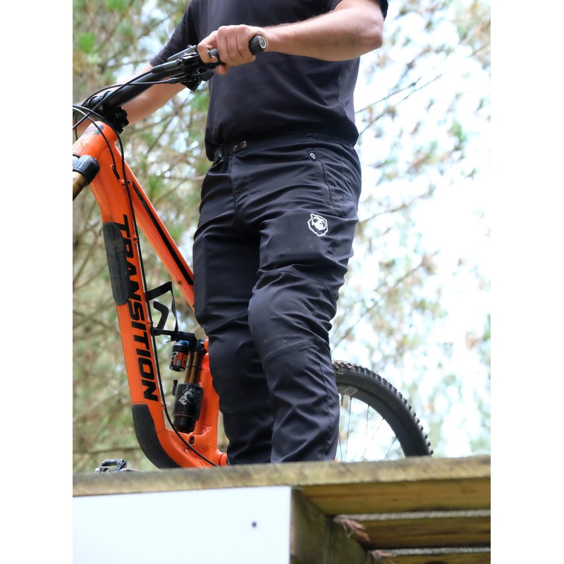 Andean Trails, Mountain Bike Pants, Enduro, Downhill, Water Repellent Black