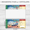 OICPYD Christmas Boarding Pass Gift Ticket, Cruise Surprise Trip Reveal