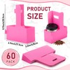 Kosiz 60 Pcs 2 Cups Drink Carrier with Handle 6.9