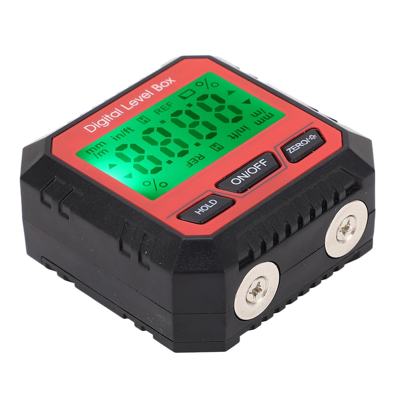 Digital Level Box Magnetic Angle Finder Protractor Inclinometer for Carpentry