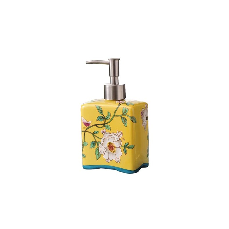 Bicuzat Ceramic Soap Dispenser, Lotion Bottle, Soap Bottle with Removable