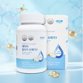 Atomy Altige Omega 3 (180 capsules, 3 months’ supply) Improves blood circulation / 애터미 알티지 오메가3 (180캡슐, 3개월분) 혈행개선