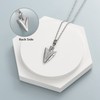 shajwo Cremation Jewelry Arrowhead Urn Necklace for Ashes for Women
