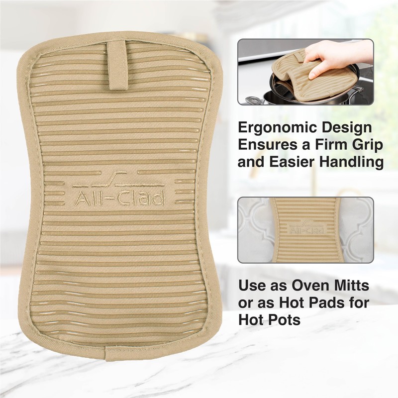 All-Clad Premium Pot Holder & Hot Pad: Heat Resistant to