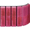 Cat Eye Reflex Tape 2.0 x 2.8 inches (50 x 70 mm), Pink RR-1-P6P