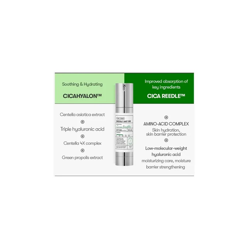 Essence Vt Cosmetics Cica Reedle Shot 300, 50 ml