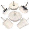Myqqhbs Buffing Wheel Polishing Wheel Kits for Drill Buffing Pad
