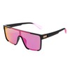 FAA'N Square Trendy Oversized Polarized Sunglasses Womens Men Shades Goggle