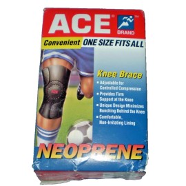 ACE 1996 Ace Neoprene Knee Brace! NEW! One size fits all! Adults or teens! LQQK!