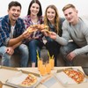 Zosenyer 2PCS Teigschaber Edelstahl, Teigkarte Set mit Rutschfestem Holzgriff, Pizzamesser