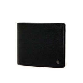 Daks (신세계센텀점)DBWA2F833BK FELTON 블랙 가죽 DD로고 모던 클래식 반지갑 (DBW A2F833BK) FELTON Black Leather DD Logo Modern Classic Wallet