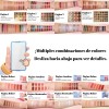 4 En 1 Paleta Sombras, Contorno, Iluminación Y Rubor