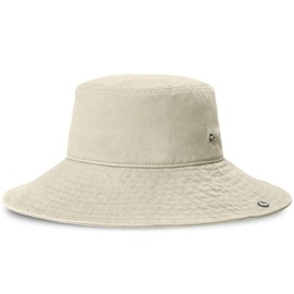 Timberland Snap Up Sun Hats for Women, Packable Bucket Hat, Wide Brim UV Protection for Outdoor Activities - Small/Medium, White