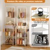 Tall Purse Organizer with Practical Purse Hanger, Floor-Standing Purse Rack