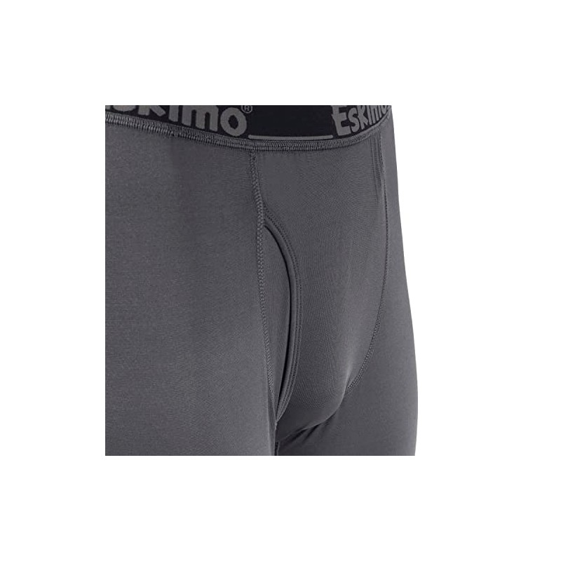 Eskimo Men's Standard Baselayer Pants, Forged Iron, Large