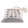 PLITI Bird Tote Bag Bird Lover Gift How To Identify