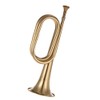 COMETX Cavalry Trumpet Signal Horn Call with Mouthpiece for School