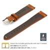 CASSIS GRENOBLE Grenoble X0031331 Calf Watch Band, Waterproof Back, 0.8