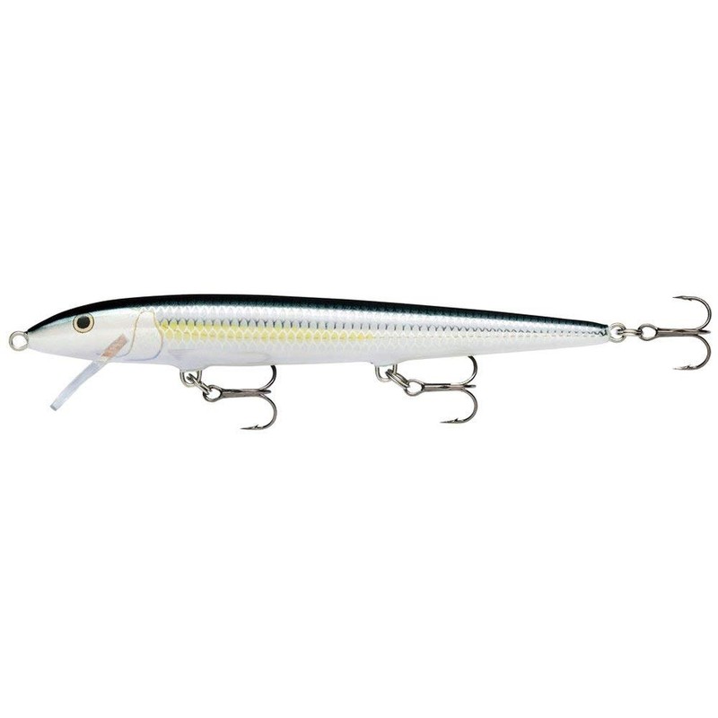 Rapala Original Floater Lure with Three No. 5 Hooks, 1.2-1.8