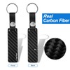 T-carbon Carbon Fiber Keychain - Lightweight & Durable Key Ring,