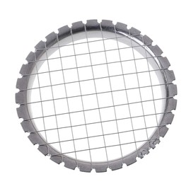 Stainless Steel Mesh Round Manual Potato Masher Slicer Tool Kitchen Supply Mesh Round Manual Slicer Tool