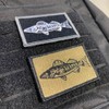 Tactical Wildlife Walleye Patch - Coyote Tan